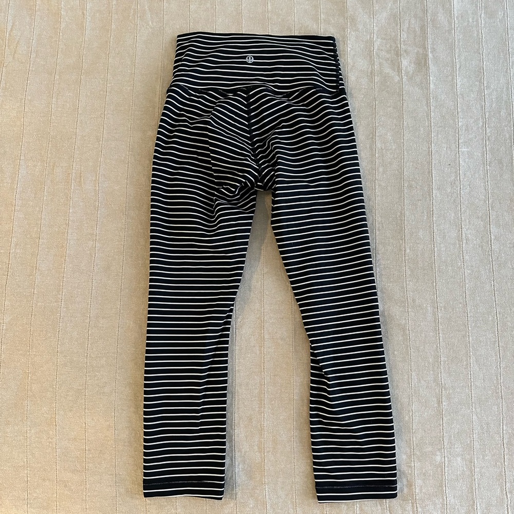Striped Lululemon leggings